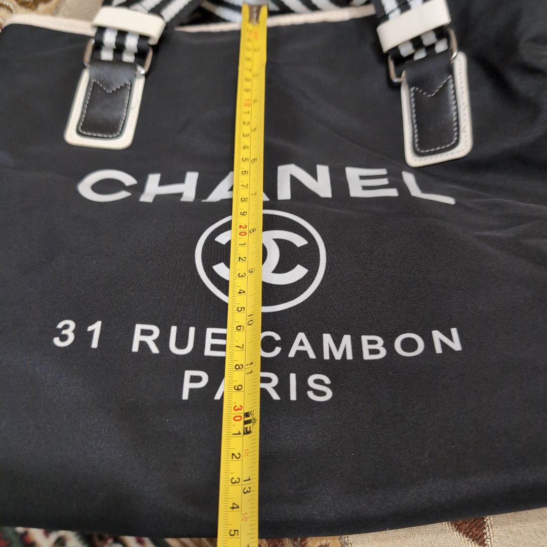 CHANEL ノベルティブラック トートバッグ
