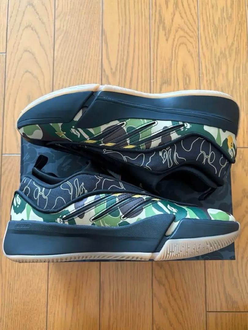 A BATHING APE®︎×adidas Dame 9\"Core Black\"