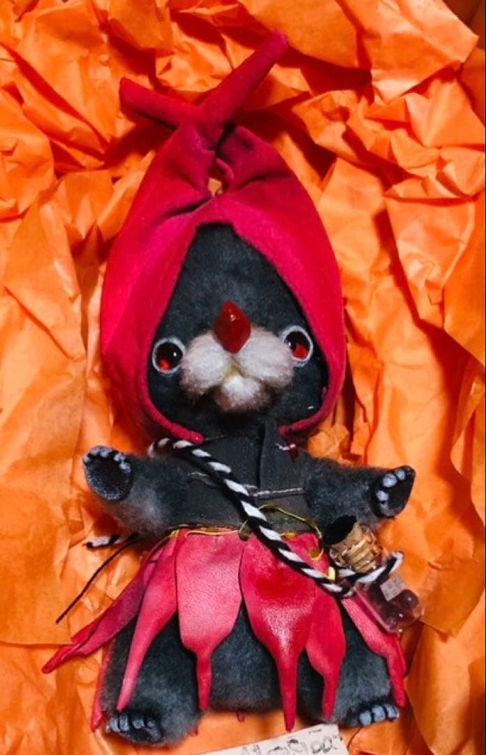 コボリサヤカ　作家様　とうがらしちゃん　ぬいぐるみ