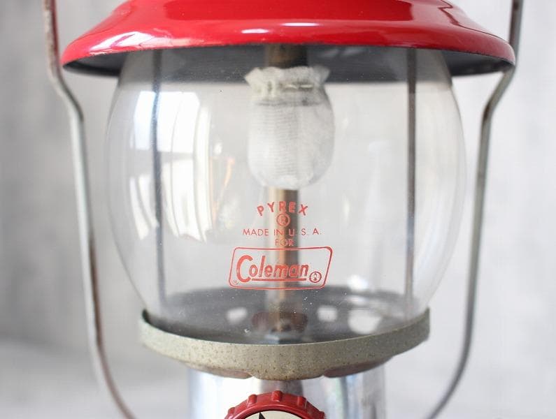 62年製 コールマン 200A ガソリンランタン レッド