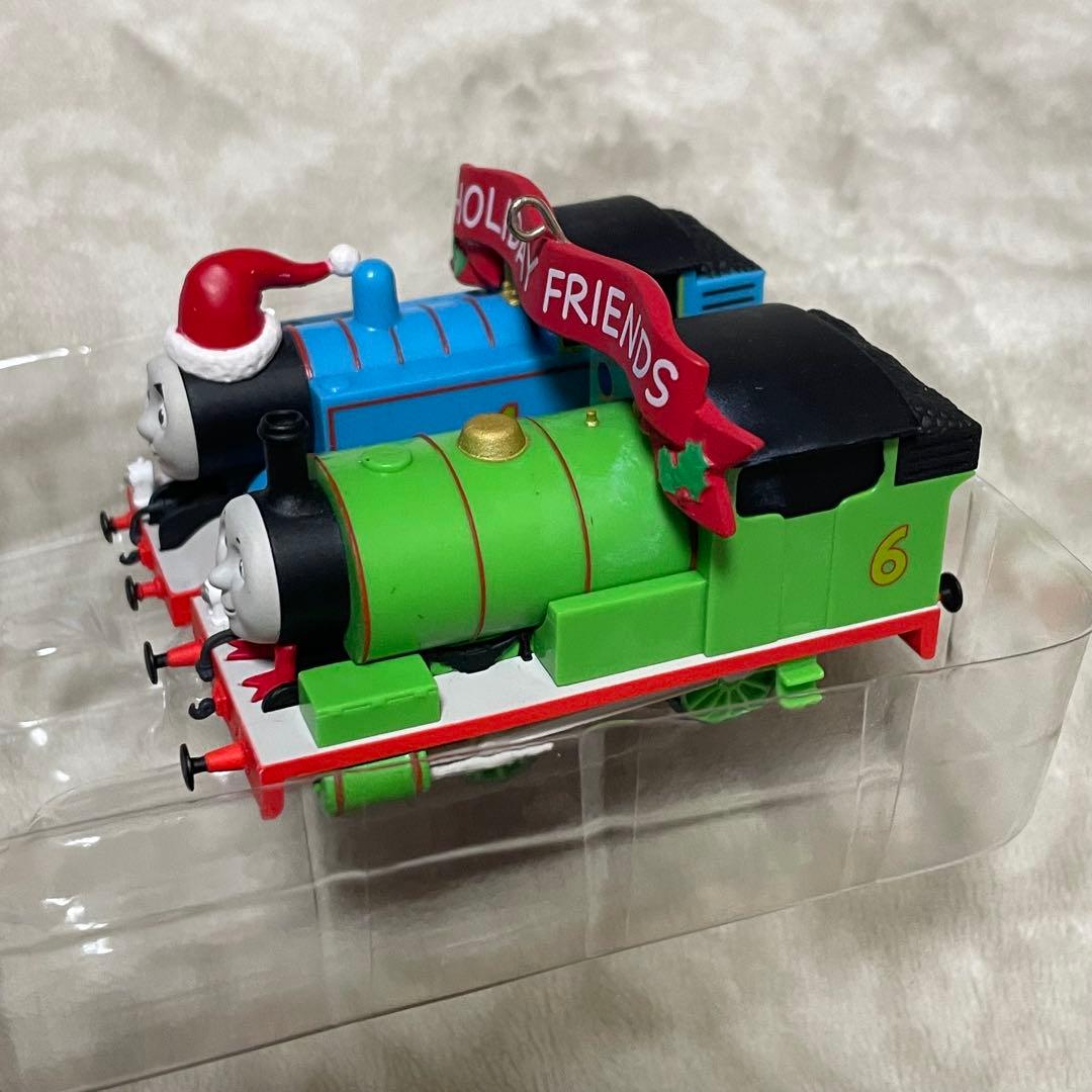 ホールマーク　クリスマス　オーナメント　トーマス　ライオネル クレーン車