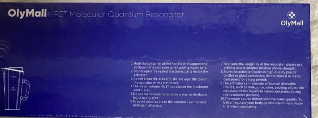 浄水器・整水器 OlyMall MRET Molecular Quantum Resonator