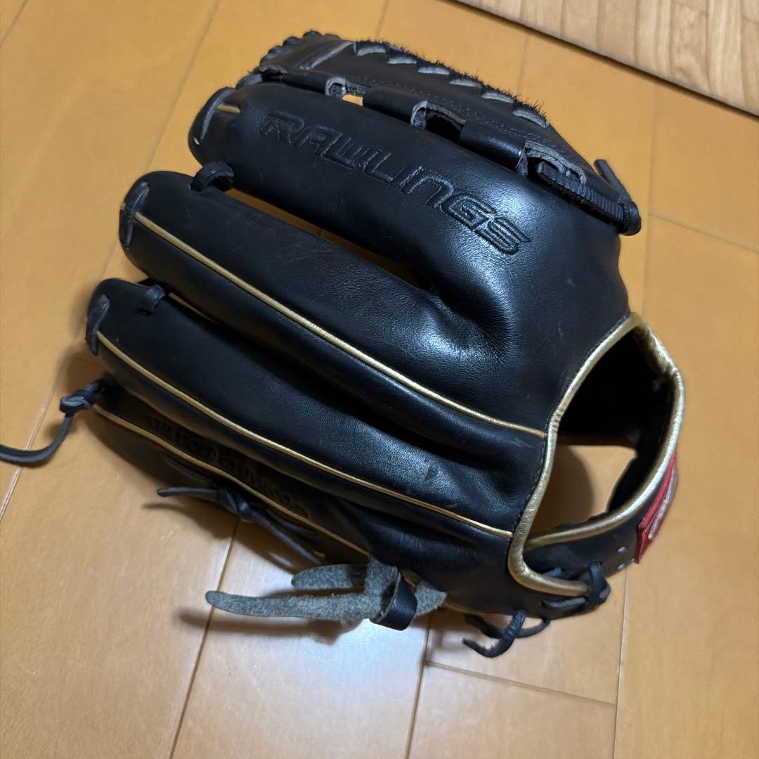 Rawlings 軟式投手用グローブ 黒