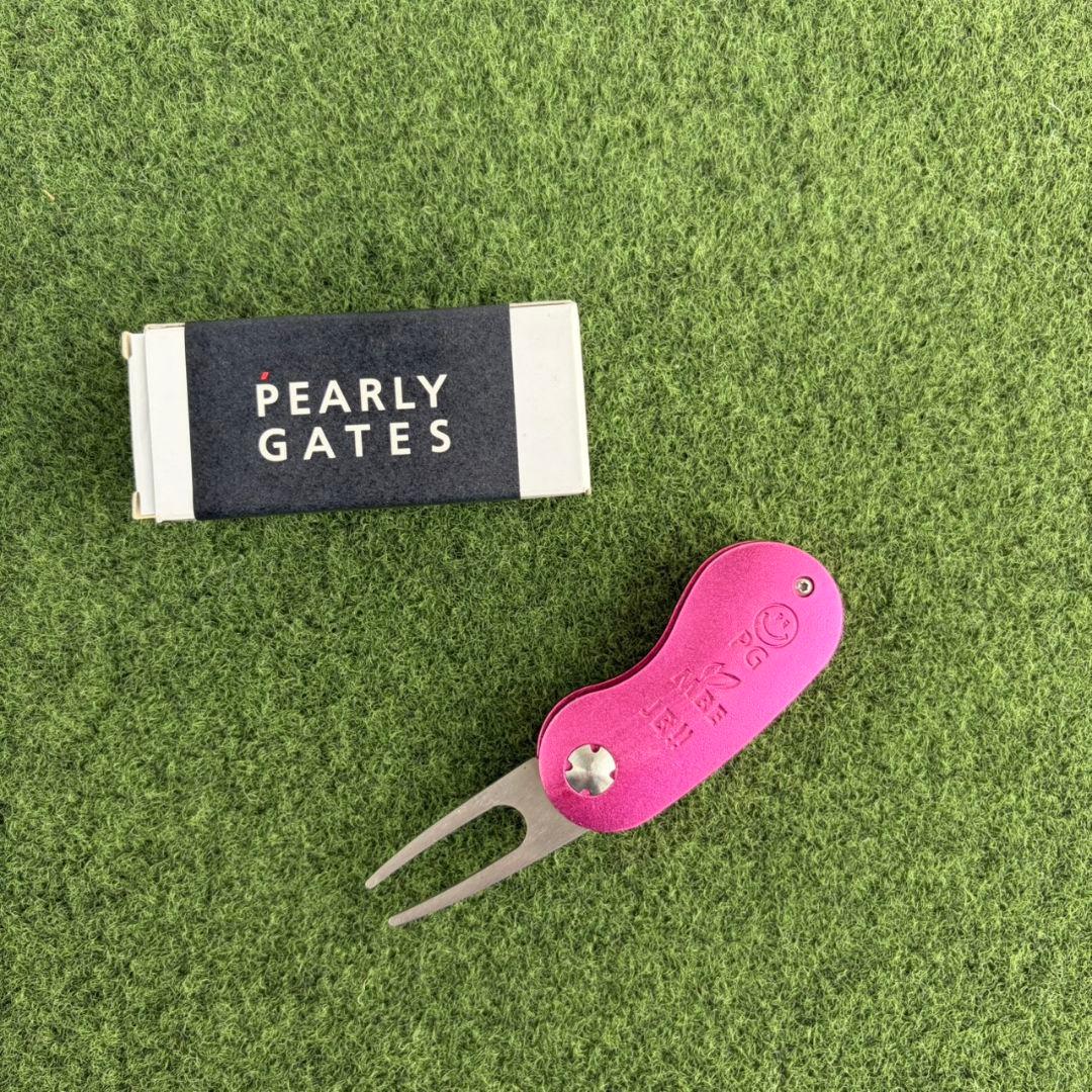 PEARLY GATES　シューズバック　ボールポーチ　ボトルカバー　3点セット