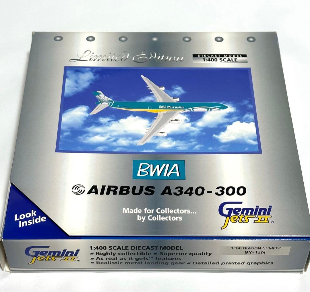 航空機・ヘリコプター Gemini 1/400 A340-300 BWIA