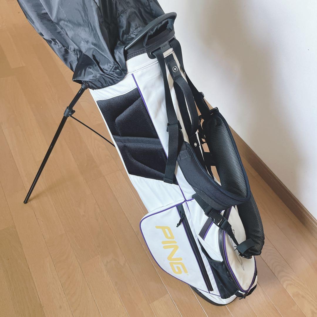 K284 PING ピン スタンドキャディバッグ 軽量