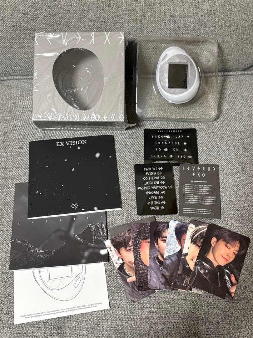 EXO REVERXE EX-VISION Ver. 未使用 トレカ Aver.