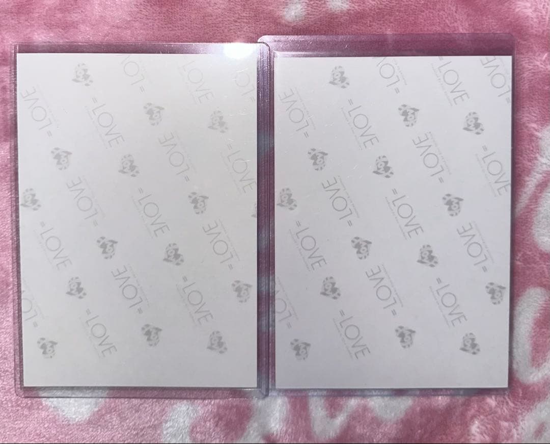 ＝LOVE イコラブ 諸橋沙夏 生写真 直筆 2枚セット