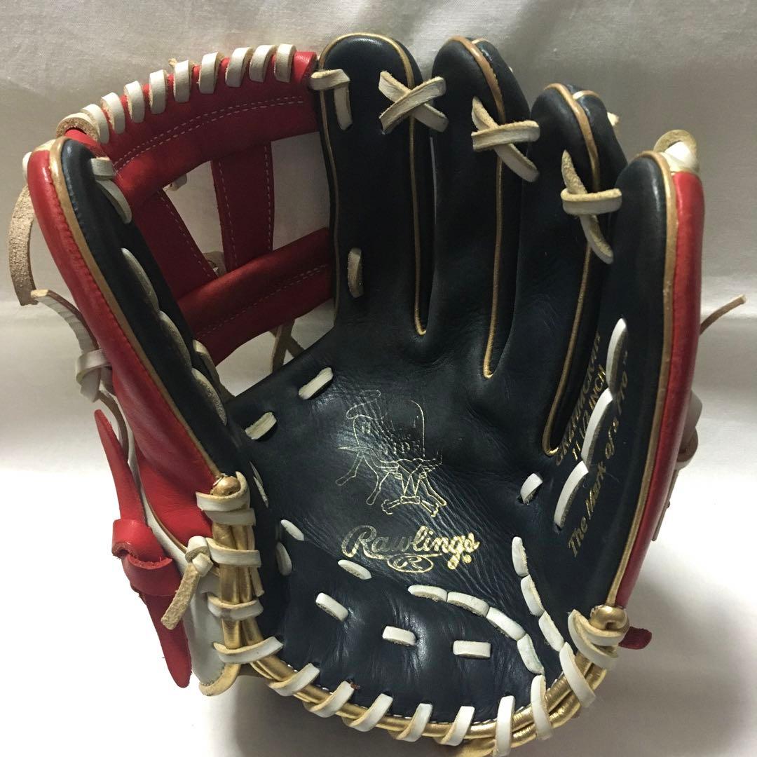 美品！ローリングス 軟式内野手用グローブ　HOH メジャースタイル　限定　モデル