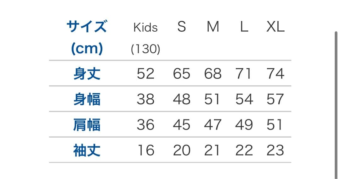 ブルーブルー blue blue 14th記念Tシャツ　アイザー125fリラード