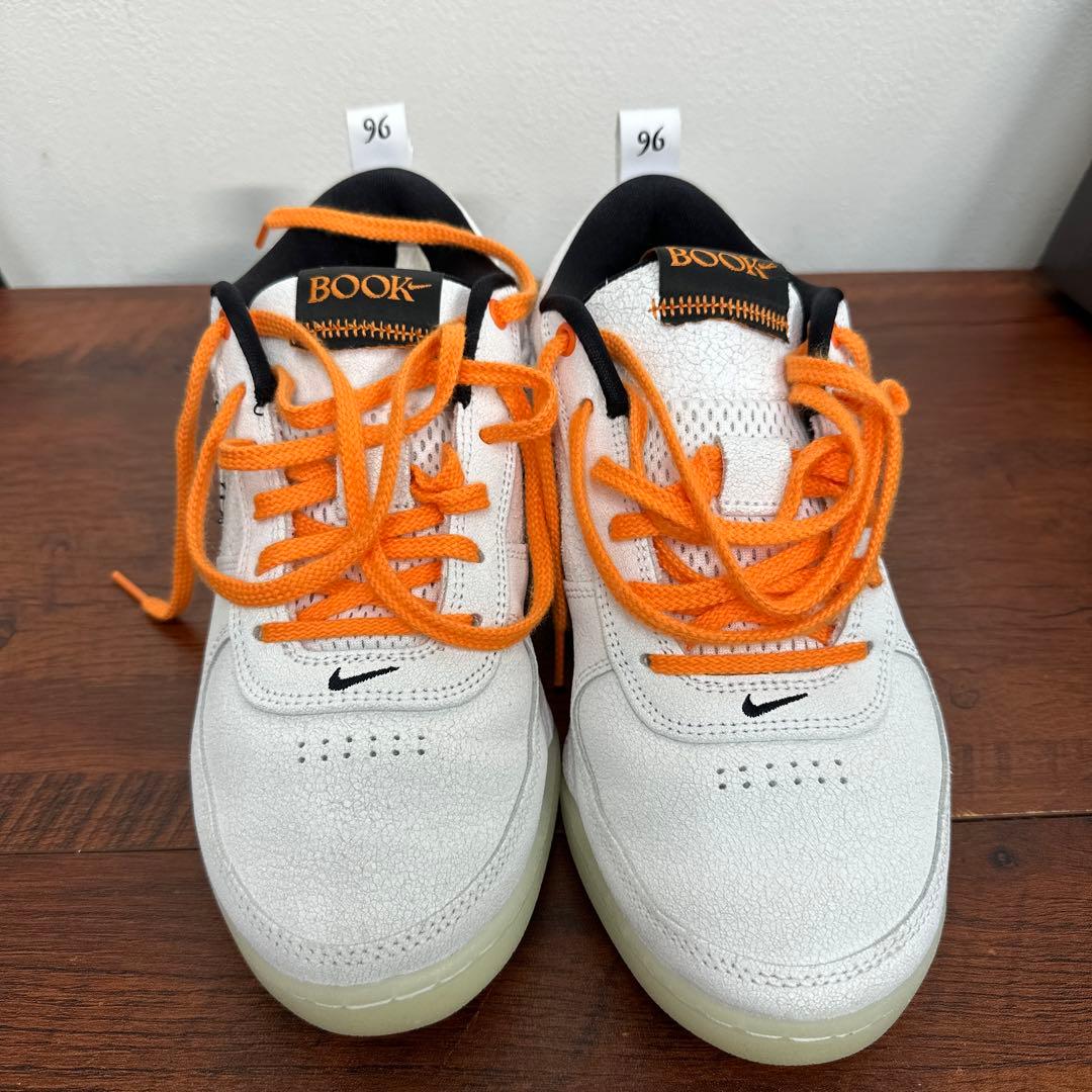 ★美品★NIKE BOOK 1 CHAPTER ONE ホワイトオレンジ26cm