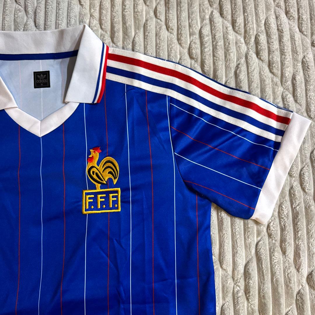 フランス代表 adidas サッカーシャツFFF Mサイズ