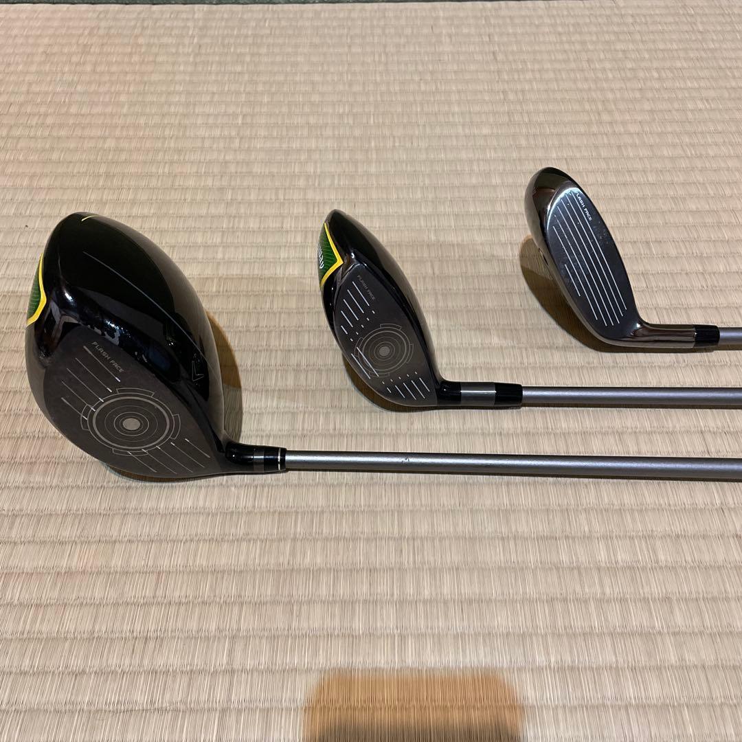 Callaway EPIC FLASH 1W 3W 5H(5UT) 3本セット
