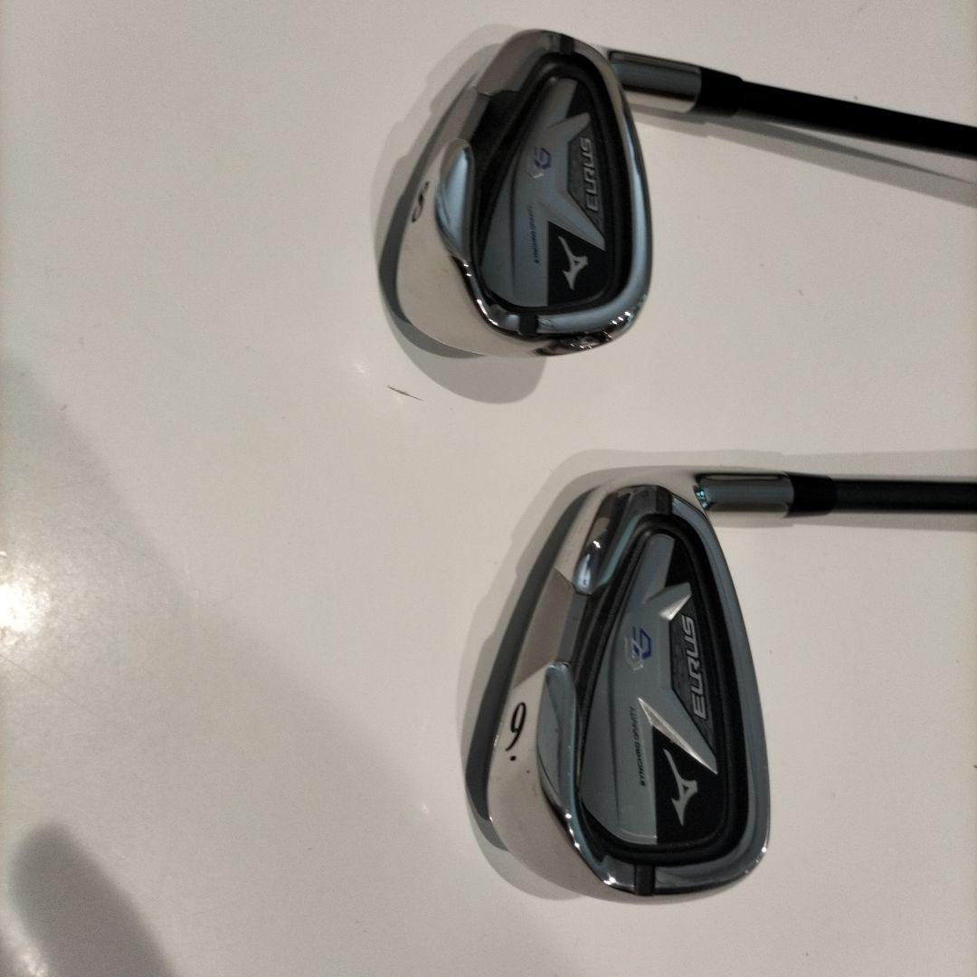 ミズノユーラスＧ６メンズアイアンセット とキャディーバッグ
