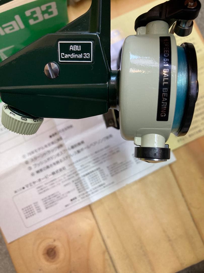 ABU アブ カーディナル33 替えスプール付属 ＃760301 超美品