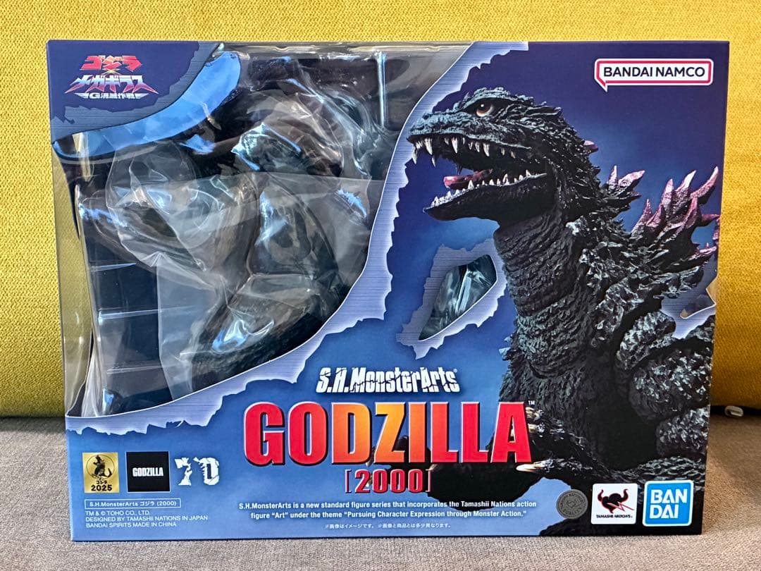 S.H.MonsterArts ゴジラ×メガギラス G消滅作戦 ゴジラ　2000
