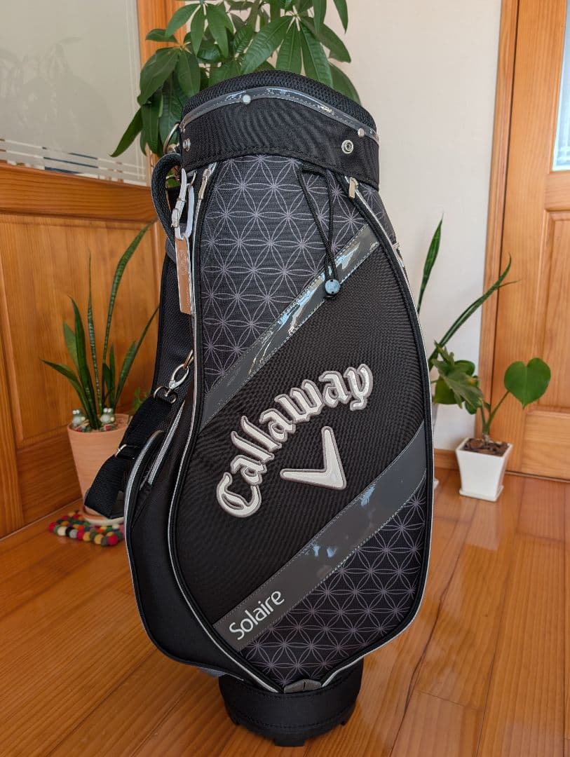☆未使用品Callaway Solaire レディースゴルフバッグ ブラック