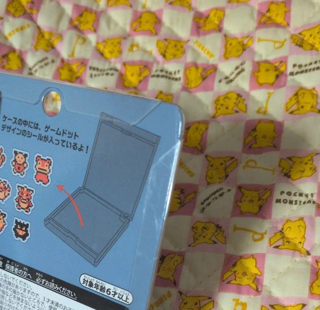 ポケットモンスター銀　カートリッジ型ケース付シールステッカー　 ポケモンセンター