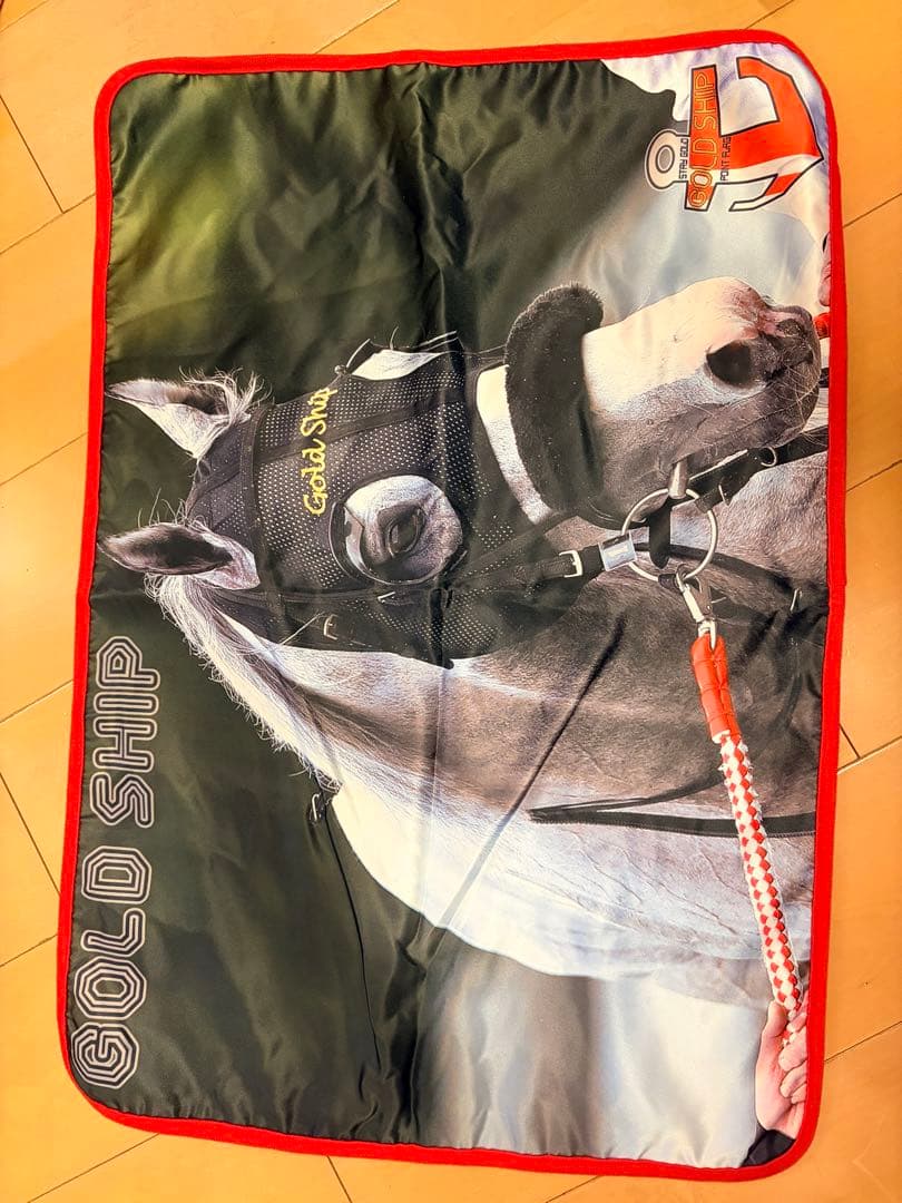 【レア】ゴールドシップ 有馬記念 引退記念グッズ ブランケット