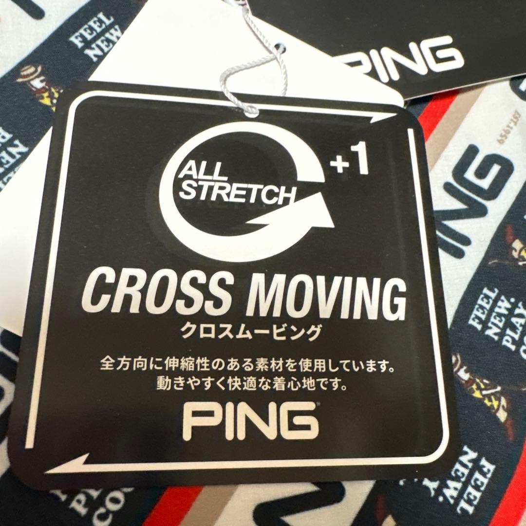 新品ピンゴルフウェア上下セットアップS ポロシャツ＋Mr.PINGロゴスカート