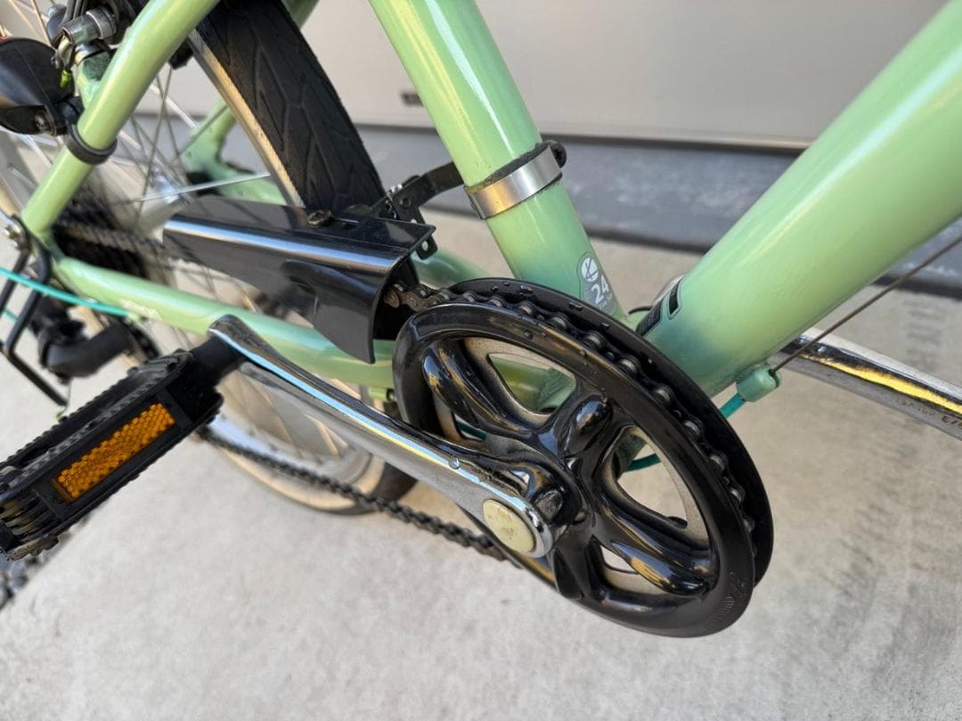 コーダーブルーム ASSON J24 キッズ 自転車 ミントグリーン 引取限定