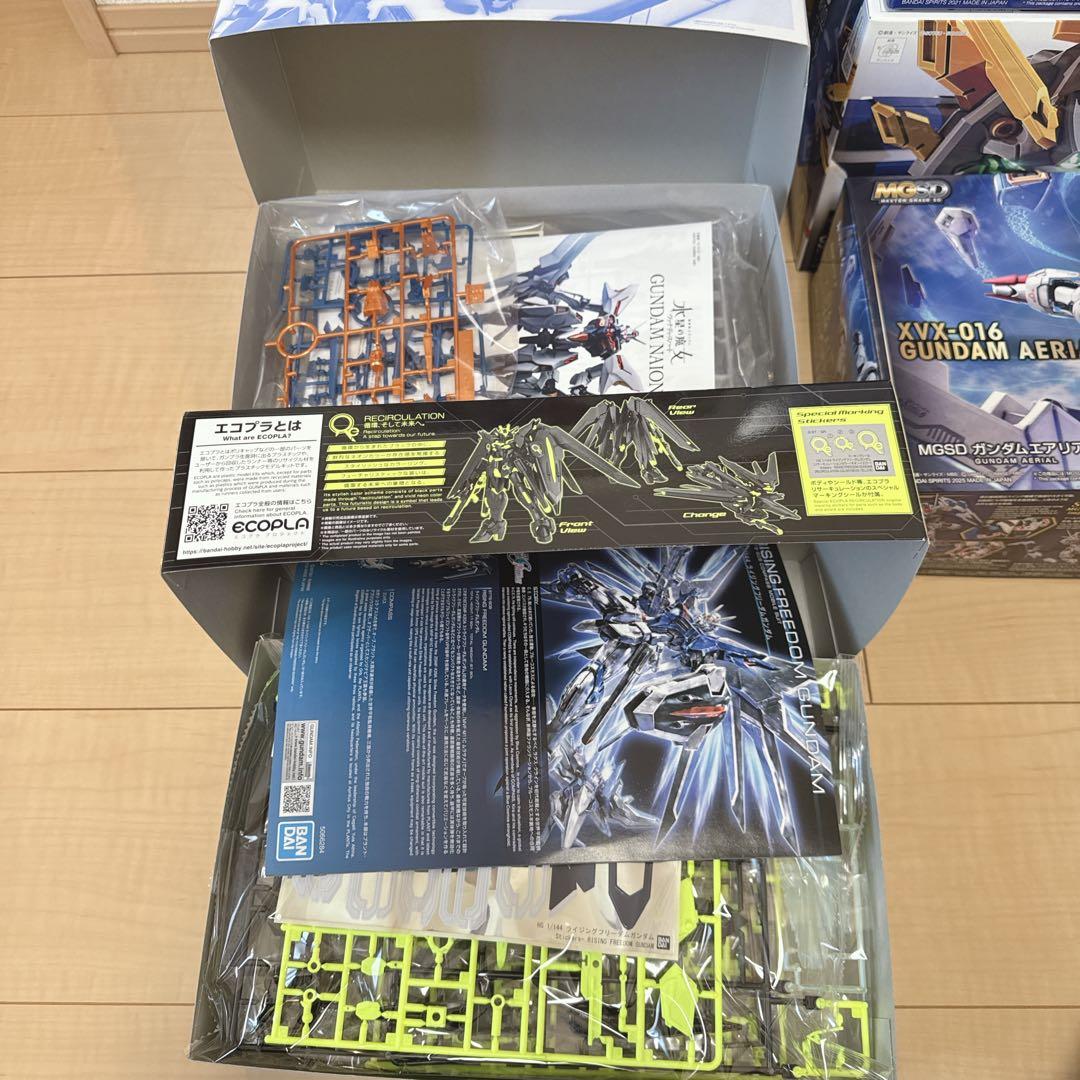 hg rg mg sdmg 未組立　13個セット