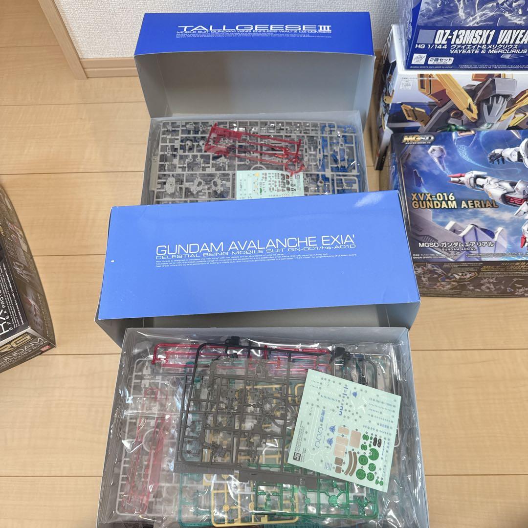 hg rg mg sdmg 未組立　13個セット