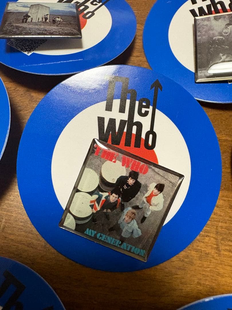 The Who ピンズセット 全10種　コンプ　ピンズ　ガチャ　新品同様