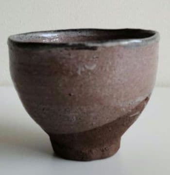 絵唐津竹林河鯨茶碗