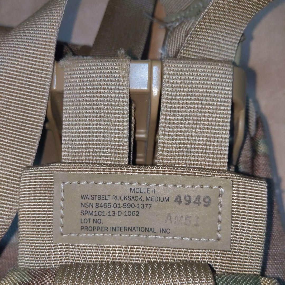 アメリカ軍 MOLLE Ⅱ ラックサック ミディアム マルチカム 実物放出良品