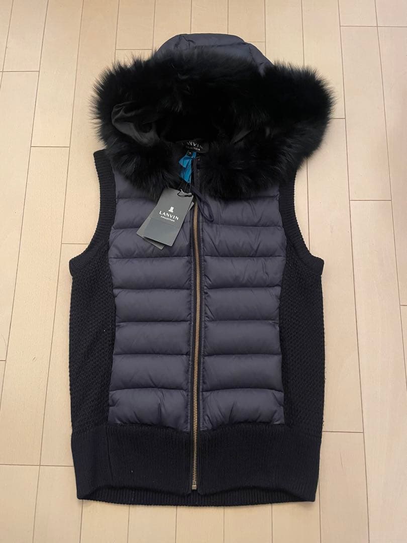 【70%off！】LANVIN collection ダウン風ベスト 38