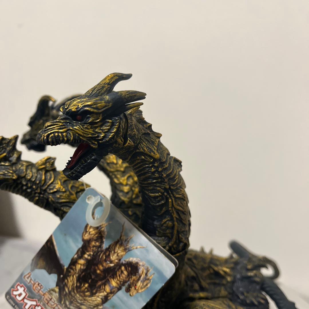 【タグ付き極美品】 カイザーギドラ ムービーモンスター シリーズ ゴジラ ソフビ