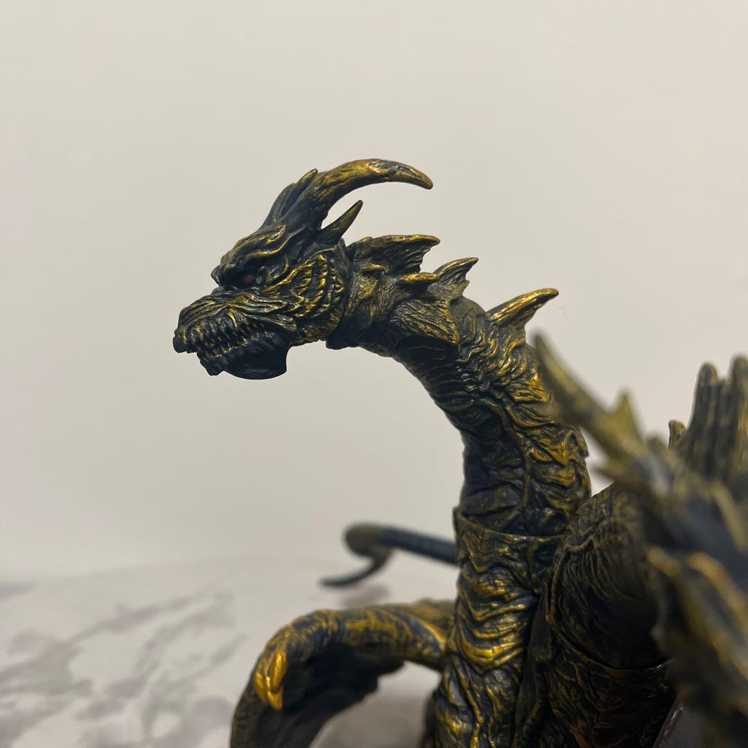【タグ付き極美品】 カイザーギドラ ムービーモンスター シリーズ ゴジラ ソフビ