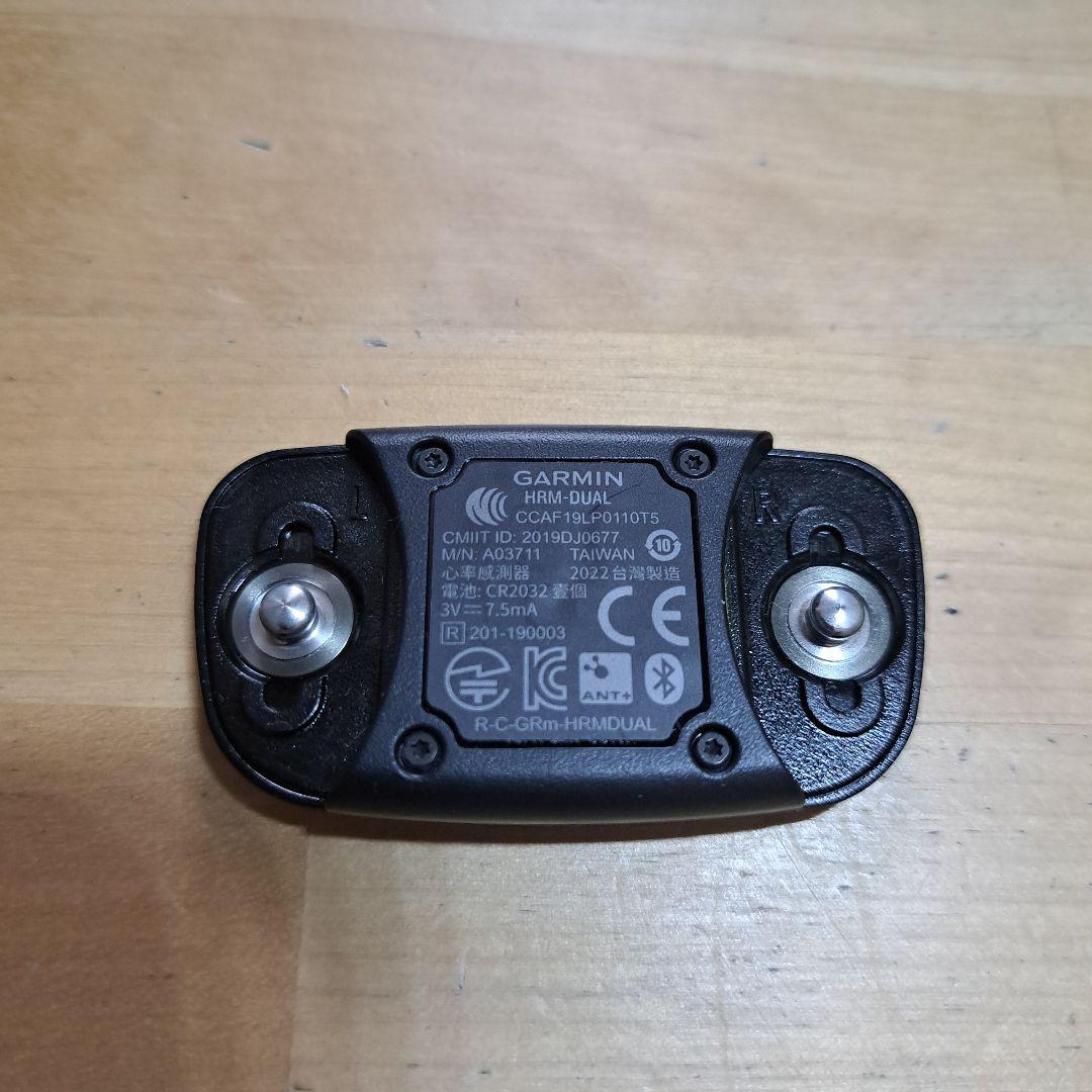 GARMIN 心拍数センサー　HRM DUAL 「未使用」