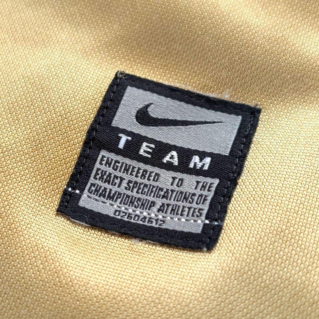 古着 サッカー ユベントス ゴールド ユニフォーム ナイキ メンズ XLサイズ