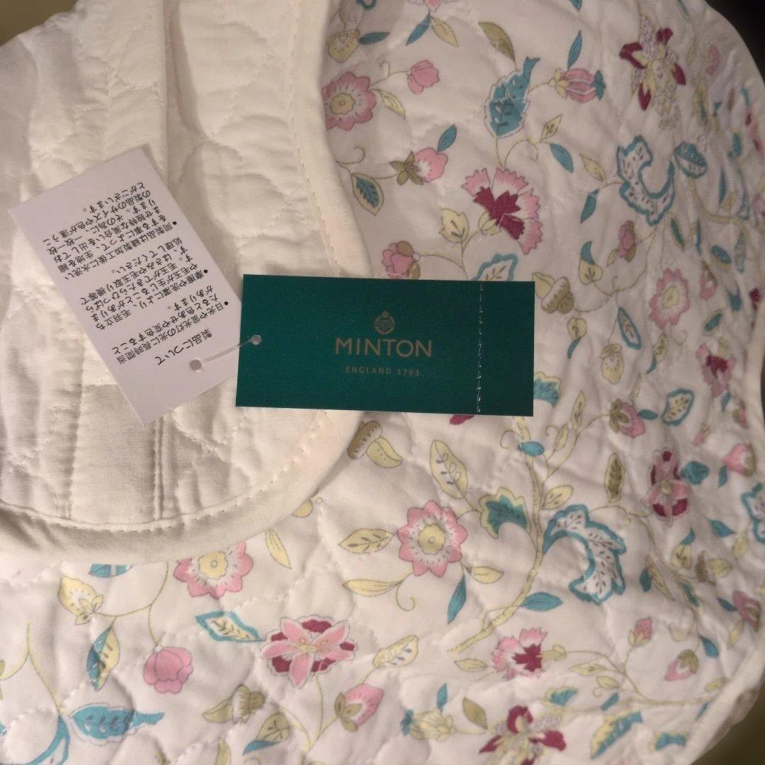 新品・未使用【MINTON】 花柄 コットン クッションカバー 2枚セット