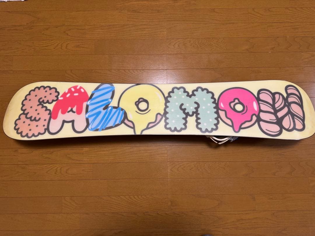 SALOMON 138cm スノーボードセット 2点セット 子供 レディース