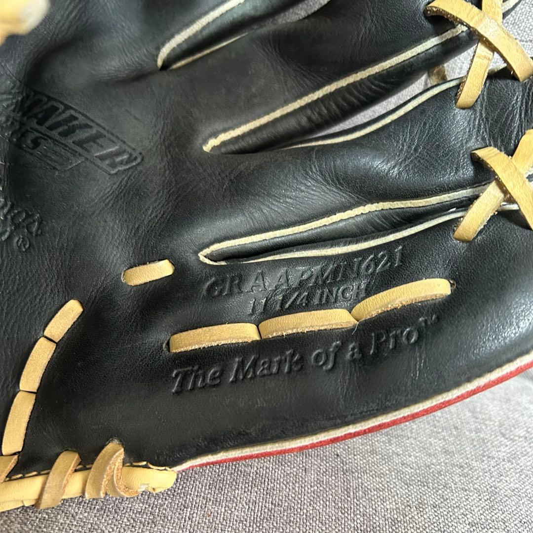 〈最終値下げ〉ローリングス Rawlings 軟式 一般　内野手用 グローブ