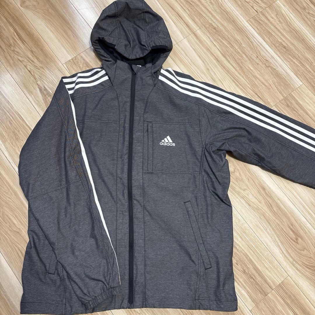 adidas ウィンドブレーカー　アウターXL パンツＬサイズ