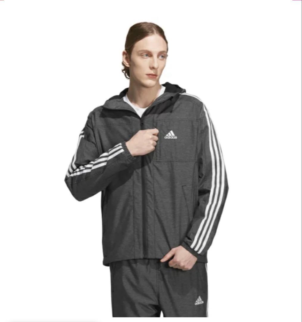 adidas ウィンドブレーカー　アウターXL パンツＬサイズ