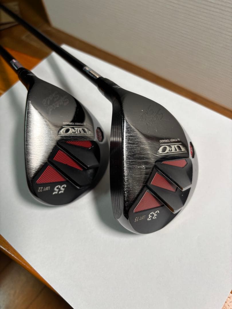 UFO speed 3,5,6,7ユーティリティクラブ 4本セット Kasco