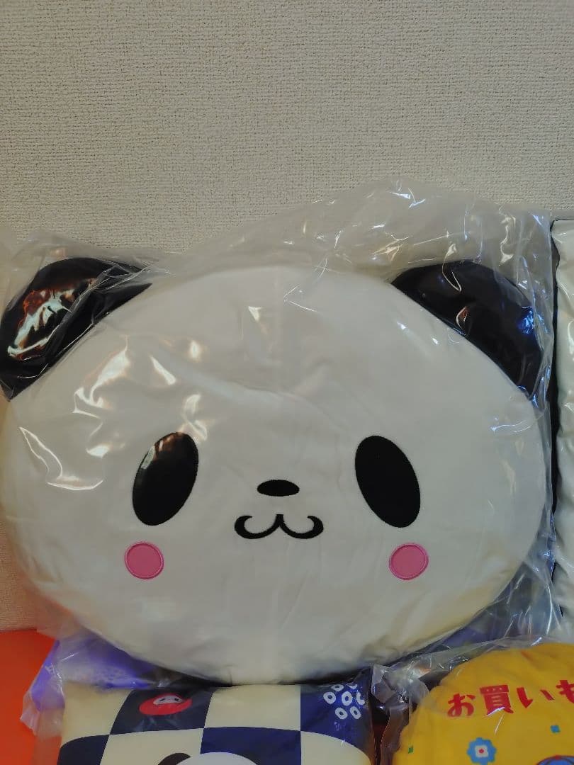 楽天パンダ　お買いものパンダ　クッション　6種セット