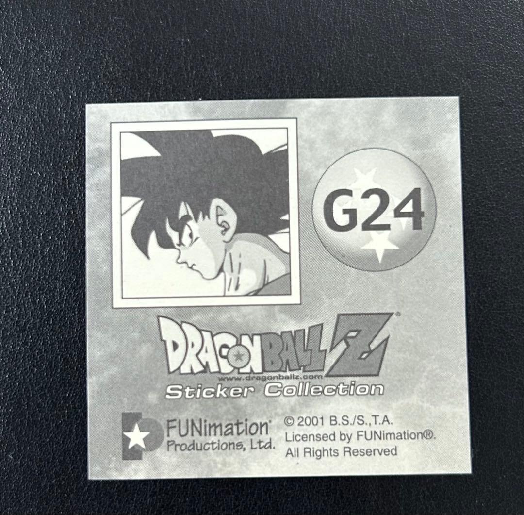 ドラゴンボール　ステッカー　レトロ　2001年