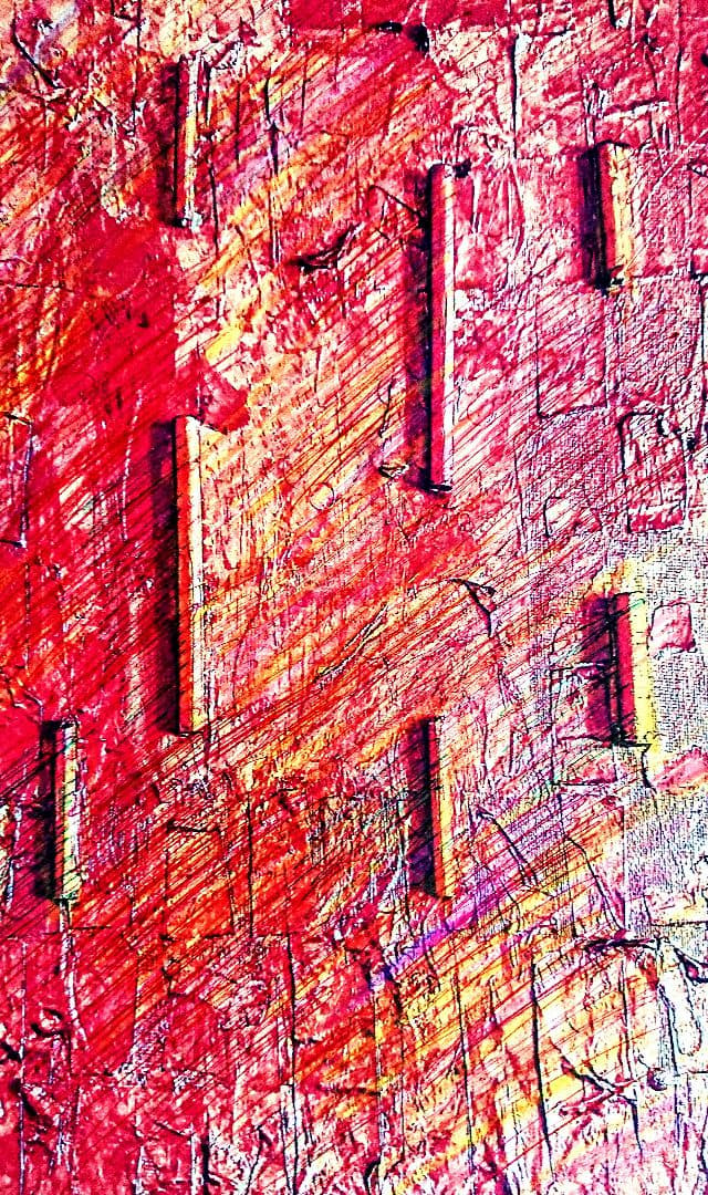 絵画 #Heart of Gold sigeyosi aoki 2022 10 10