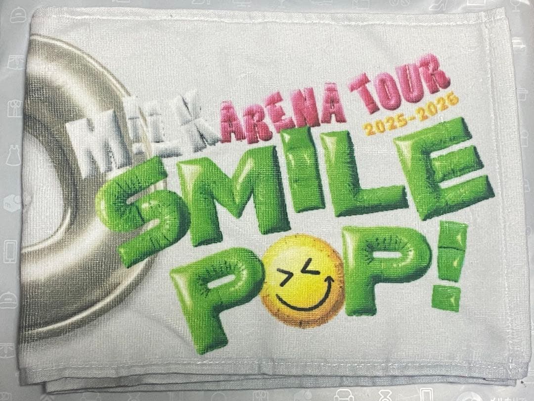 M!LK 山中柔太朗 SMILE POP! タオル