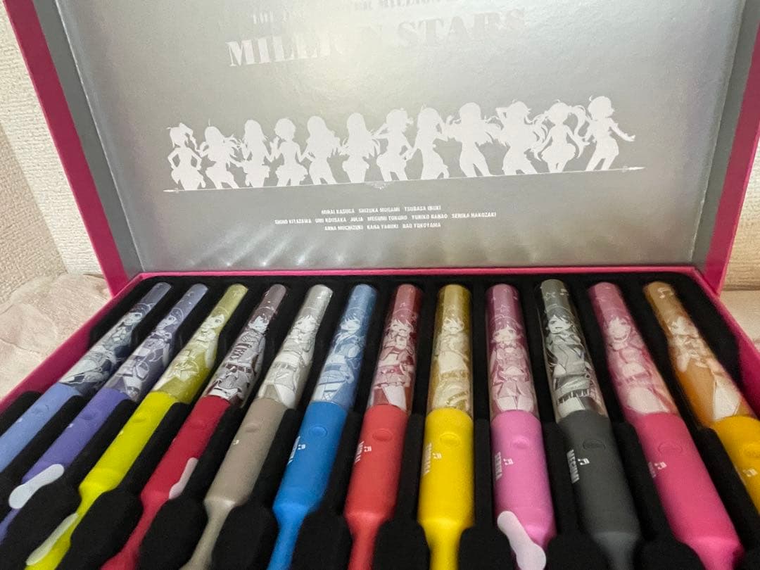 【新古品】アイドルマスター10thライブサイリウムセット（ミリオンVer.）