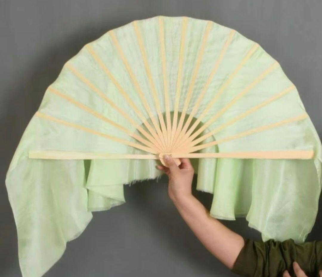ビッグ ファンベール 両手 ベリーダンス 衣装 フラッター FanVeil