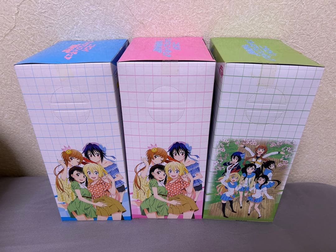 ニセコイ プレミアムフィギュア 桐崎千棘/小野寺小咲/小野寺春　3種セット