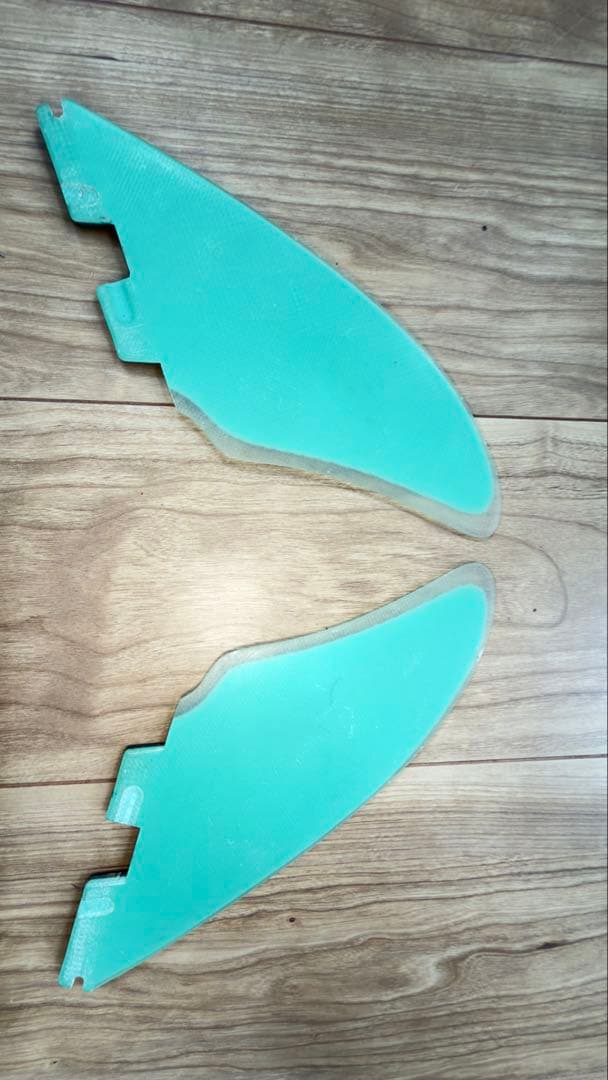 FCS II SPLIT KEEL サーフボードフィン 4枚セット