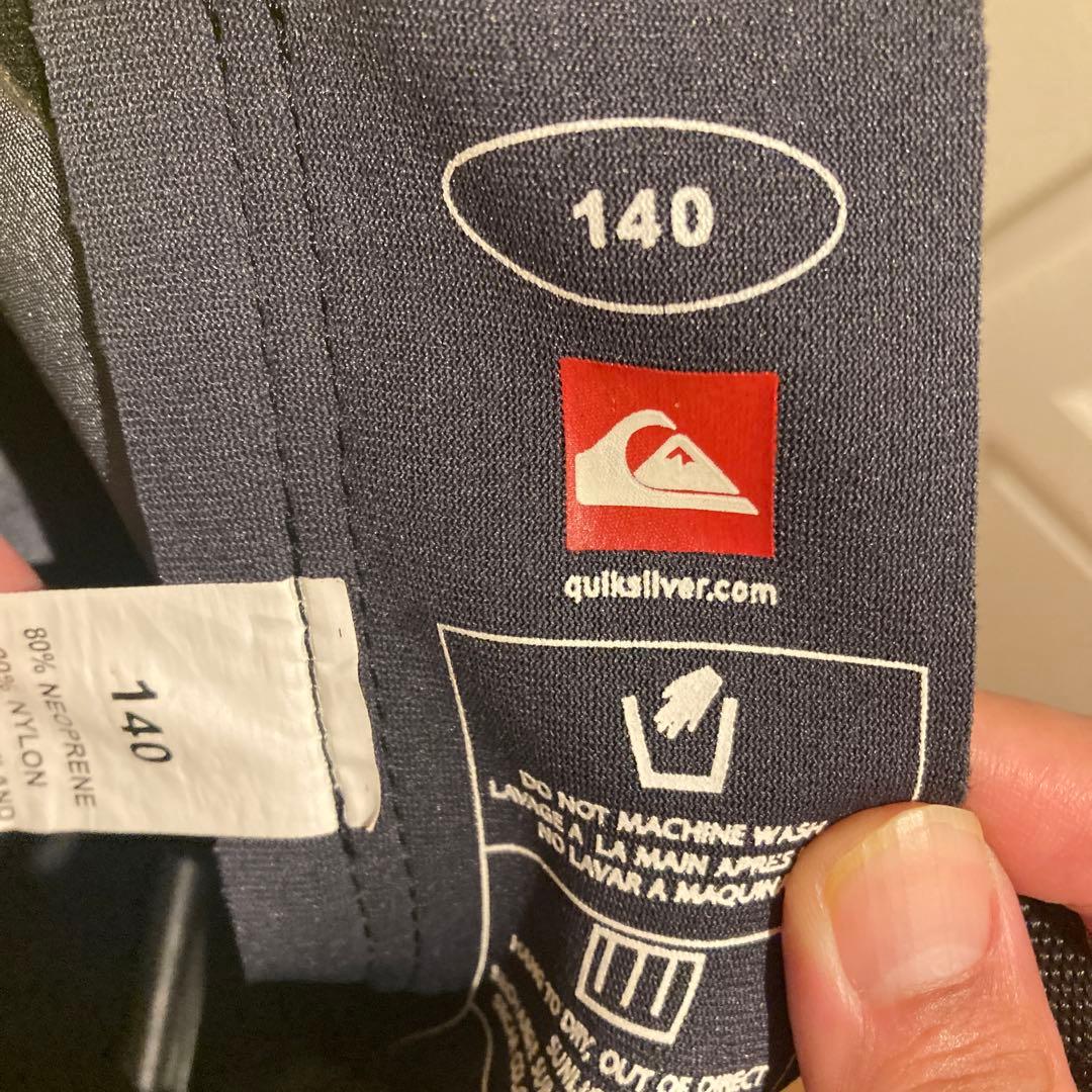 Quiksilver 子供用　 ウェットスーツ　140